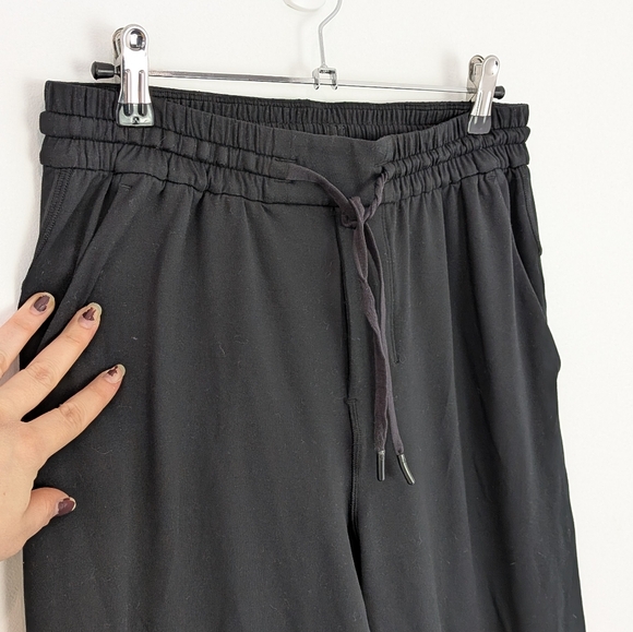 Lululemon Soft Jersey Jogger Mens Size Small Black Casual - Picture 4 of 7